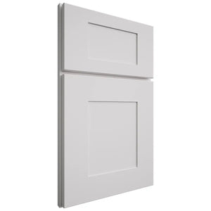 Shiloh Cabinetry Full Overlay Hartford Paintable Polar Door