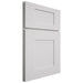 Shiloh Cabinetry Full Overlay Hartford Paintable Polar Door