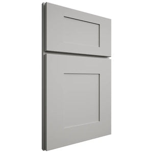 Shiloh Cabinetry Full Overlay Hartford Paintable Unusual Gray Door