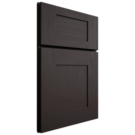 Shiloh Cabinetry Full Overlay Hartford Poplar Plain Cut Carbon Door