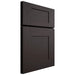 Shiloh Cabinetry Full Overlay Hartford Poplar Plain Cut Carbon Door