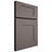 Shiloh Cabinetry Full Overlay Hartford Poplar Plain Cut Heatherstone Door