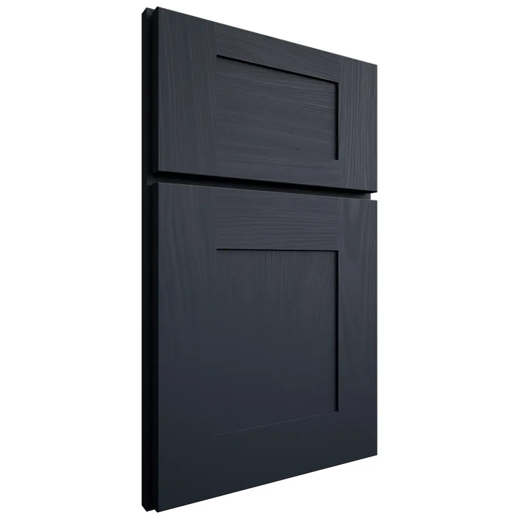 Shiloh Cabinetry Full Overlay Hartford Poplar Plain Cut Hudson Door