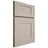 Shiloh Cabinetry Full Overlay Hartford Poplar Plain Cut Seagull Door