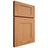 Shiloh Cabinetry Full Overlay Hartford Red Oak Plain Cut Medium Door