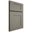 Shiloh Cabinetry Full Overlay Hartford Walnut Plain Cut Thyme Door