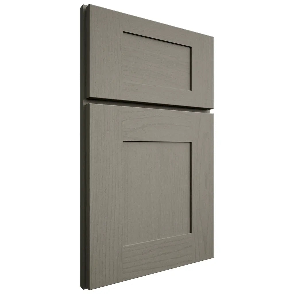 Shiloh Cabinetry Full Overlay Hartford Walnut Plain Cut Thyme Door