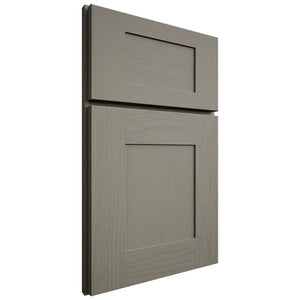 Shiloh Cabinetry Full Overlay Hartford Walnut Plain Cut Thyme Door