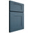 Shiloh Cabinetry Full Overlay Hartford White Oak Plain Cut Hudson Door