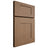 Shiloh Cabinetry Full Overlay Hartford White Oak Plain Cut Medium Door