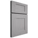 Shiloh Cabinetry Full Overlay Hartford White Oak Plain Cut Stratus Door