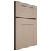 Shiloh Cabinetry Full Overlay Hartford White Oak Plain Cut Straw Door