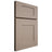Shiloh Cabinetry Full Overlay Hartford White Oak Plain Cut Whitewash Door