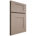 Shiloh Cabinetry Full Overlay Hartford White Oak Plain Cut Whitewash Door