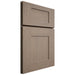 Shiloh Cabinetry Full Overlay Hartford White Oak Quarter Sawn Almond Door