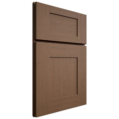 Shiloh Cabinetry Full Overlay Hartford White Oak Quarter Sawn Autumn Door