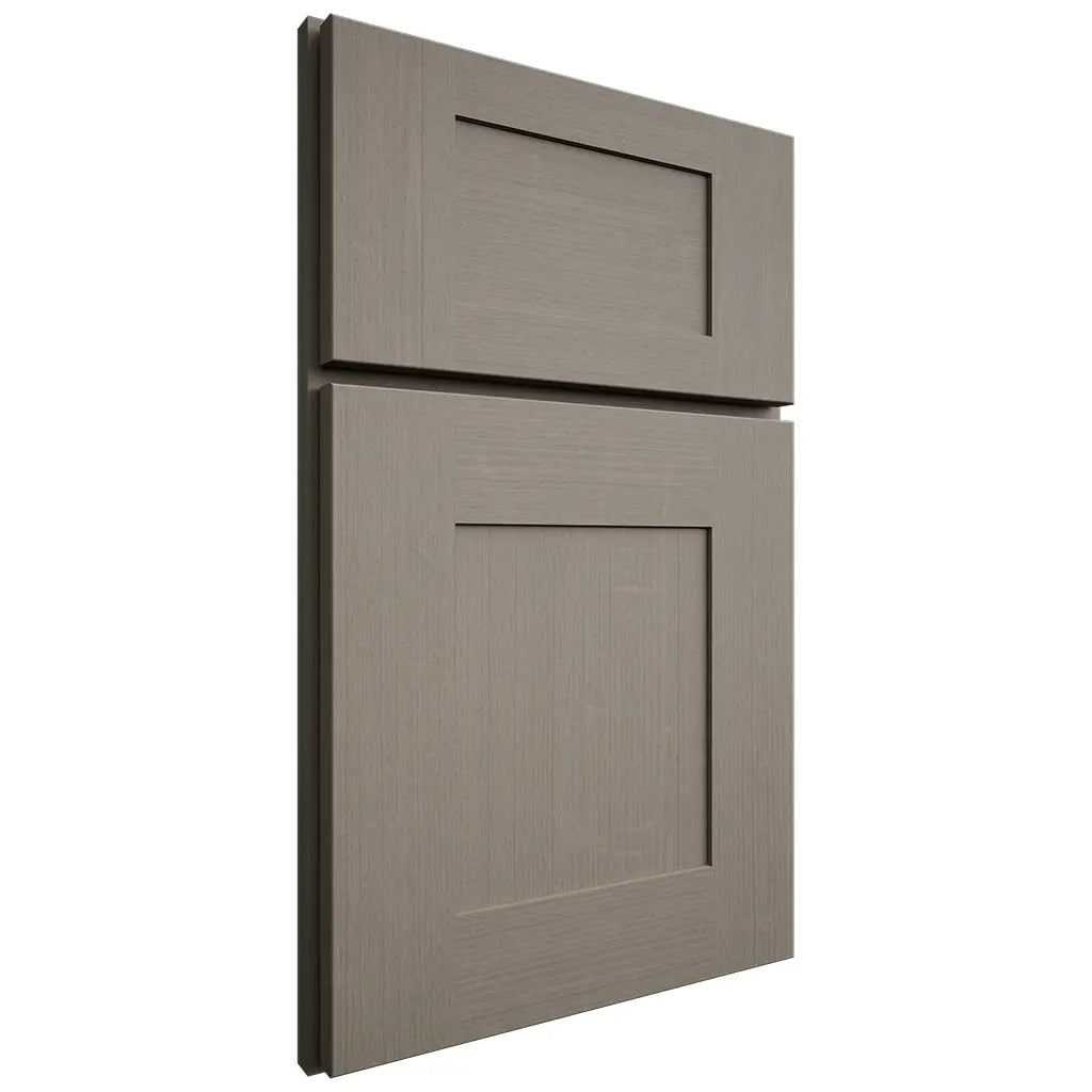 Shiloh Cabinetry Full Overlay Hartford White Oak Quarter Sawn Thyme Door