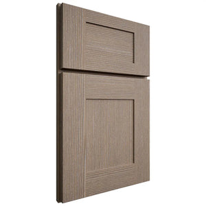 Shiloh Cabinetry Full Overlay Hartford White Oak Rift Cut Almond Door