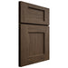 Shiloh Cabinetry Full Overlay Heritage Alder Plain Cut Caviar Door