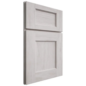 Shiloh Cabinetry Full Overlay Heritage Alder Plain Cut Cotton Door