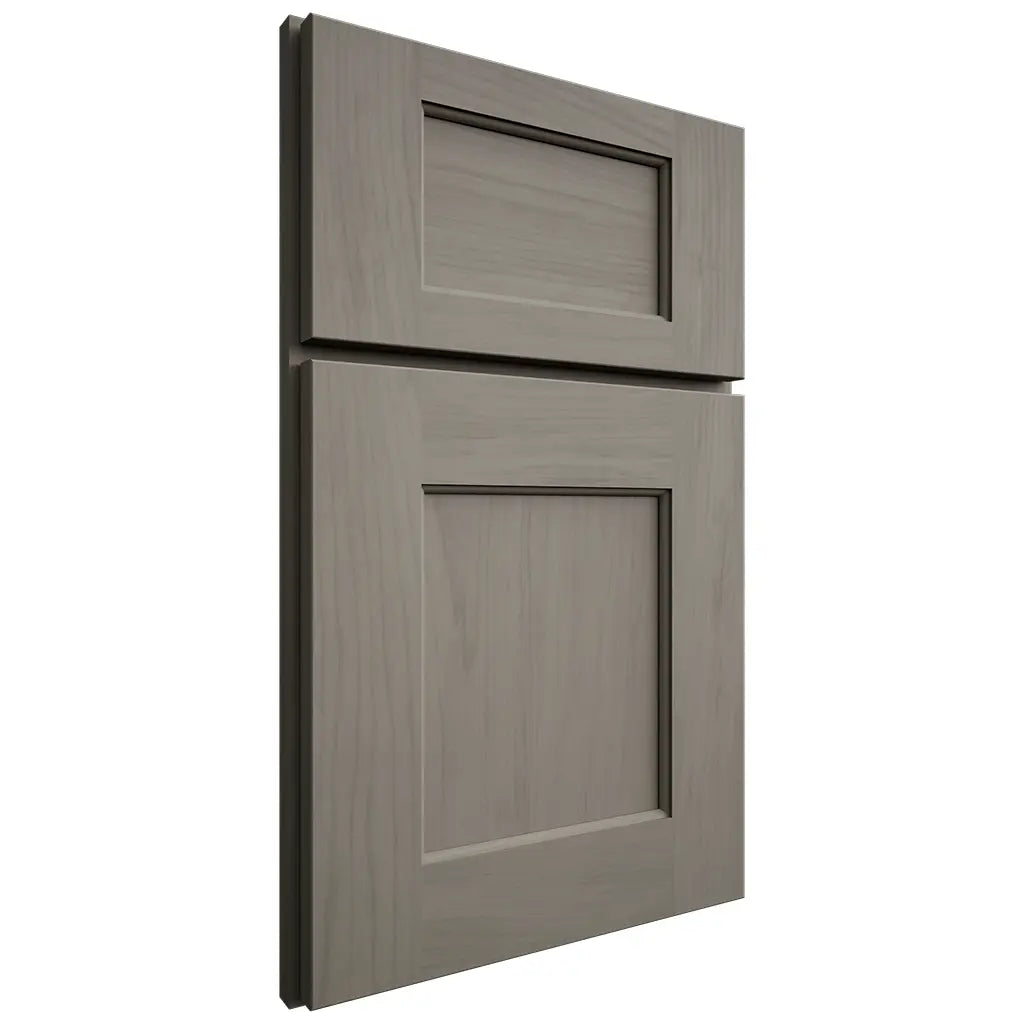 Shiloh Cabinetry Full Overlay Heritage Alder Plain Cut Thyme Door