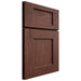 Shiloh Cabinetry Full Overlay Heritage Cherry Plain Cut Bourbon Door