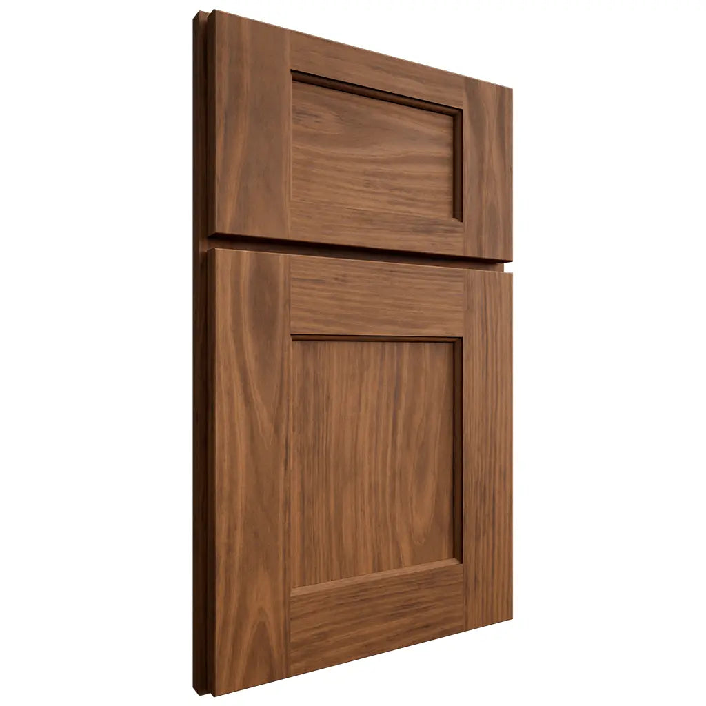 Shiloh Cabinetry Full Overlay Heritage Cherry Plain Cut Carob Door