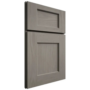Shiloh Cabinetry Full Overlay Heritage Cherry Plain Cut Thyme Door