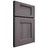 Shiloh Cabinetry Full Overlay Heritage Hickory Plain Cut Cadet Door