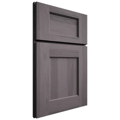 Shiloh Cabinetry Full Overlay Heritage Hickory Plain Cut Cadet Door