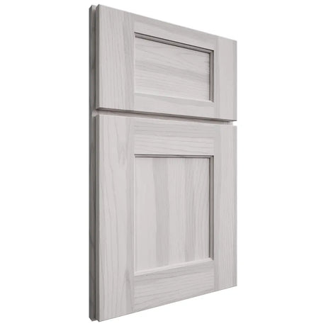 Shiloh Cabinetry Full Overlay Heritage Hickory Plain Cut Cotton Door