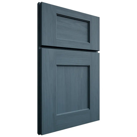 Shiloh Cabinetry Full Overlay Heritage Hickory Plain Cut Hudson Door