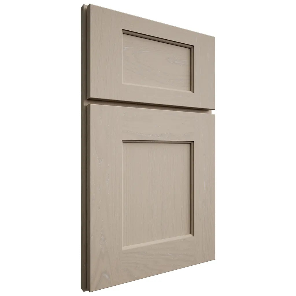 Shiloh Cabinetry Full Overlay Heritage Maple Plain Cut Pebble Door