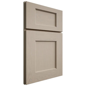 Shiloh Cabinetry Full Overlay Heritage Maple Plain Cut Pebble Door
