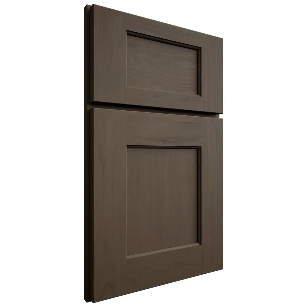 Shiloh Cabinetry Full Overlay Heritage Maple Plain Cut Perfect Brown Door