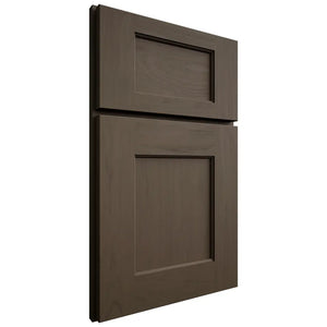 Shiloh Cabinetry Full Overlay Heritage Maple Plain Cut Perfect Brown Door