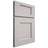 Shiloh Cabinetry Full Overlay Heritage Paintable Amazing Gray Door