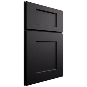 Shiloh Cabinetry Full Overlay Heritage Paintable Black Door