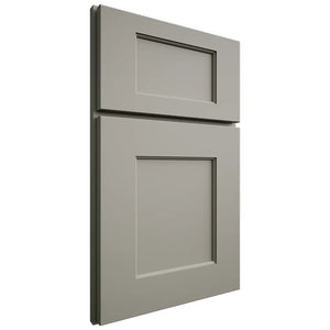 Shiloh Cabinetry Full Overlay Heritage Paintable Evergreen Fog Door