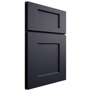 Shiloh Cabinetry Full Overlay Heritage Paintable Hale Navy Door