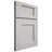 Shiloh Cabinetry Full Overlay Heritage Paintable Mindful Gray Door