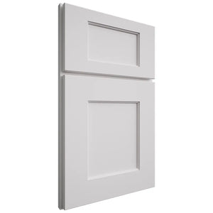 Shiloh Cabinetry Full Overlay Heritage Paintable Pure White Door