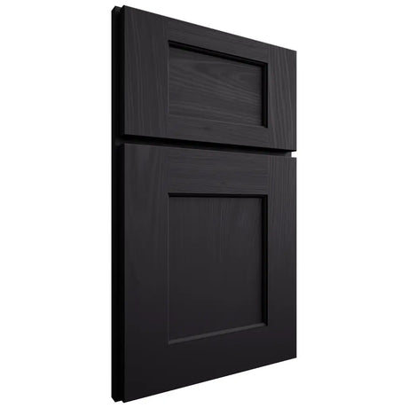 Shiloh Cabinetry Full Overlay Heritage Poplar Plain Cut Harbor Door
