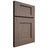 Shiloh Cabinetry Full Overlay Heritage Poplar Plain Cut River Rock Door