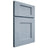 Shiloh Cabinetry Full Overlay Heritage Poplar Plain Cut Sky Door