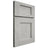 Shiloh Cabinetry Full Overlay Heritage Poplar Plain Cut Stratus Door