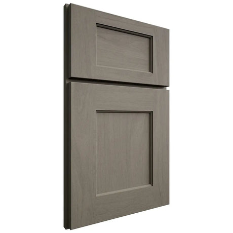 Shiloh Cabinetry Full Overlay Heritage Poplar Plain Cut Thyme Door