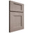 Shiloh Cabinetry Full Overlay Heritage Red Oak Plain Cut Sterling Door