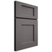 Shiloh Cabinetry Full Overlay Heritage Walnut Plain Cut Cadet Door