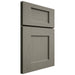 Shiloh Cabinetry Full Overlay Heritage Walnut Plain Cut Thyme Door